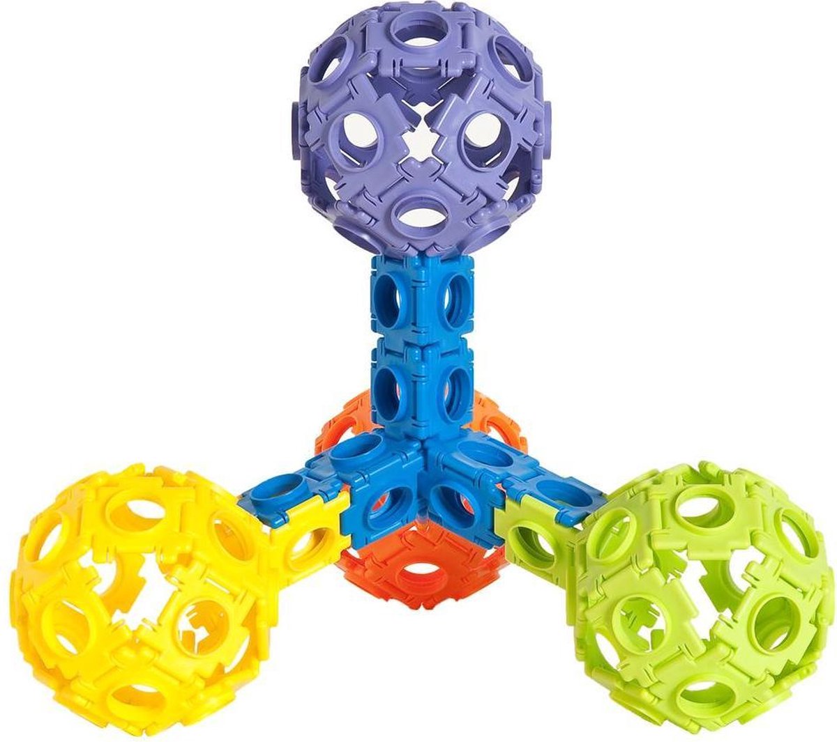 Modulmax bouwblokken Box 4 x 4 cm 100 stukjes