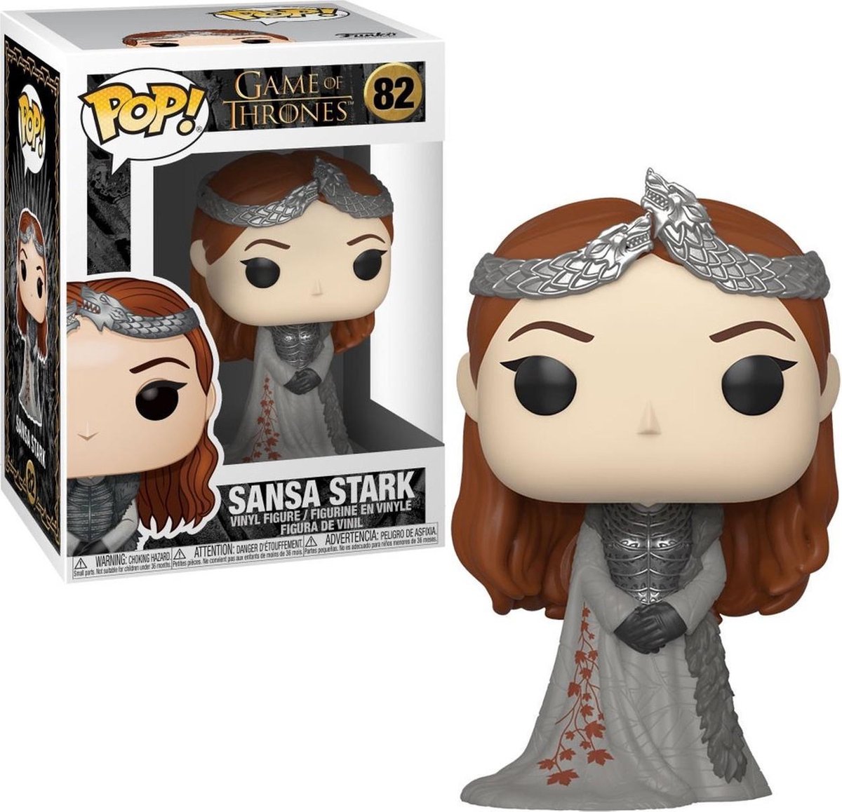 Funko Pop! TV: Game of Thrones Sansa Sark 10 cm - Gris