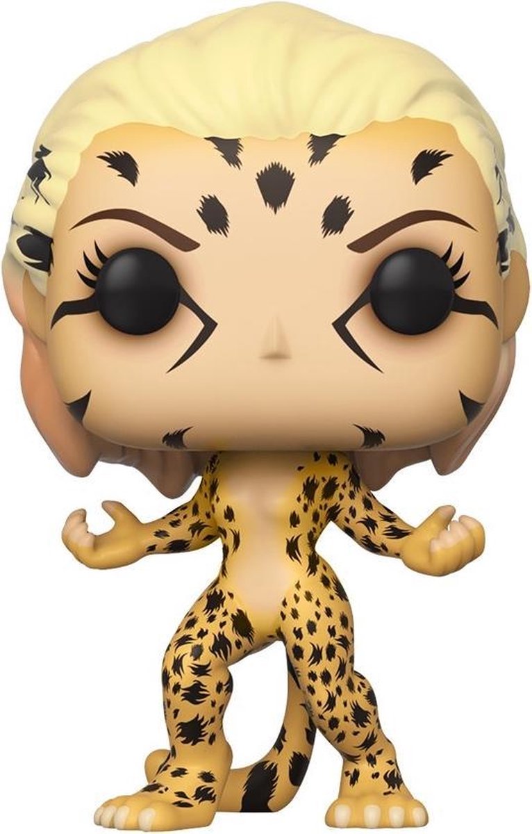 Heroes: DC Wonder Woman 1984 Cheetah 9 cm - Amarillo