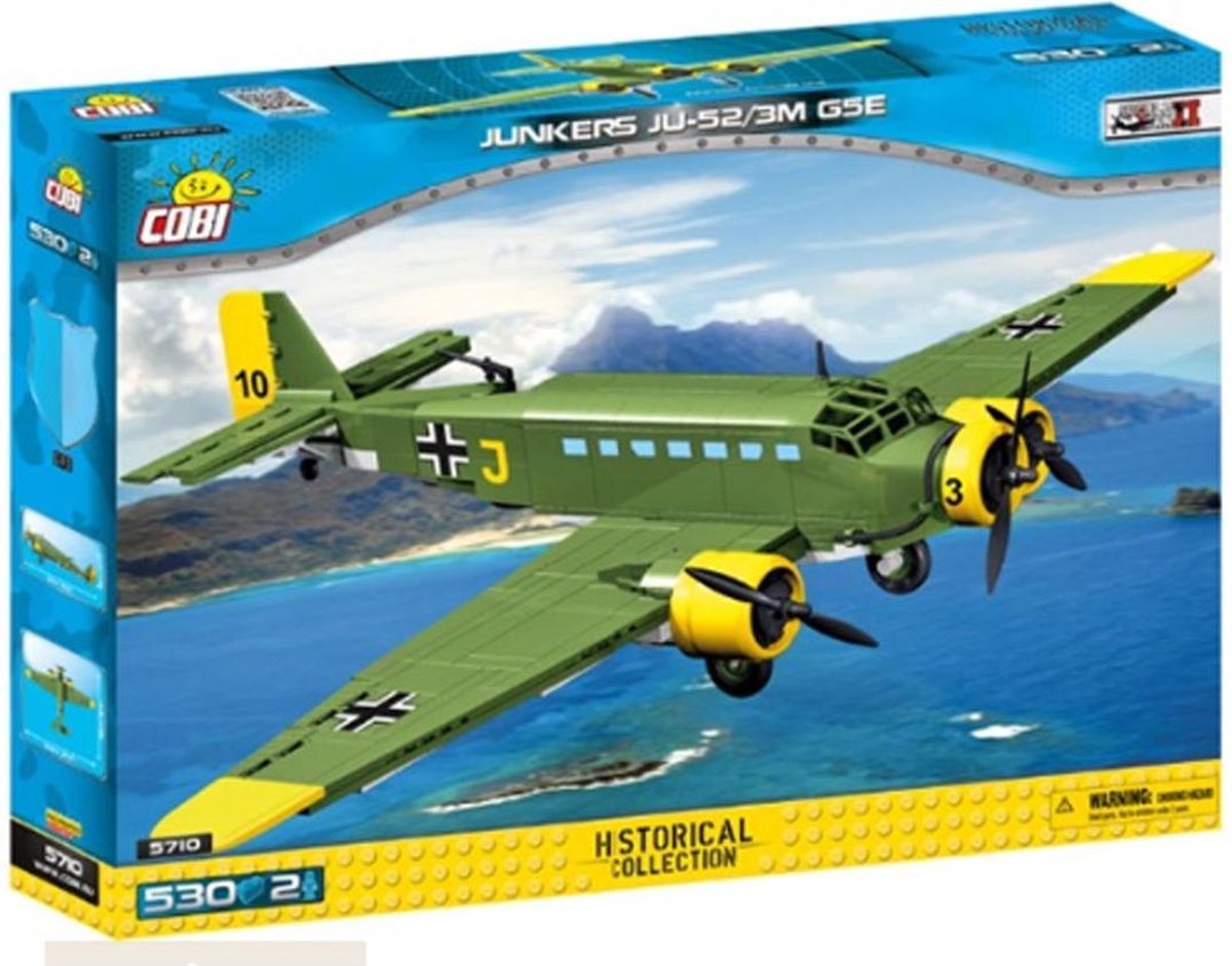 Cobi bouwpakket Small Army Junkers JU52/3M 553 delig (7510)