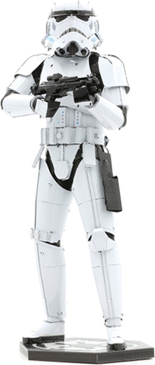 Metal Earth modelbouw Star Wars: Stormtrooper 17 cm staal - Wit