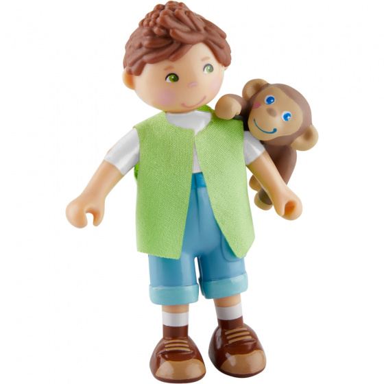 HABA Little Friends poppenhuispop Julius junior PVC 2 delig