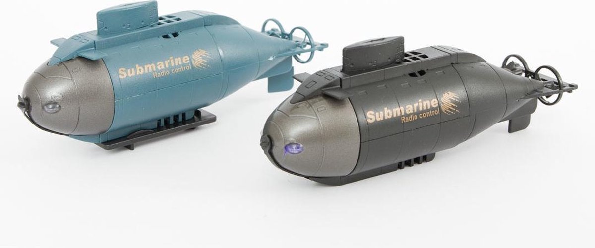 Invento onderzeeër mini junior 12,5 x 3,5 x 4,5 cm groen 3 delig