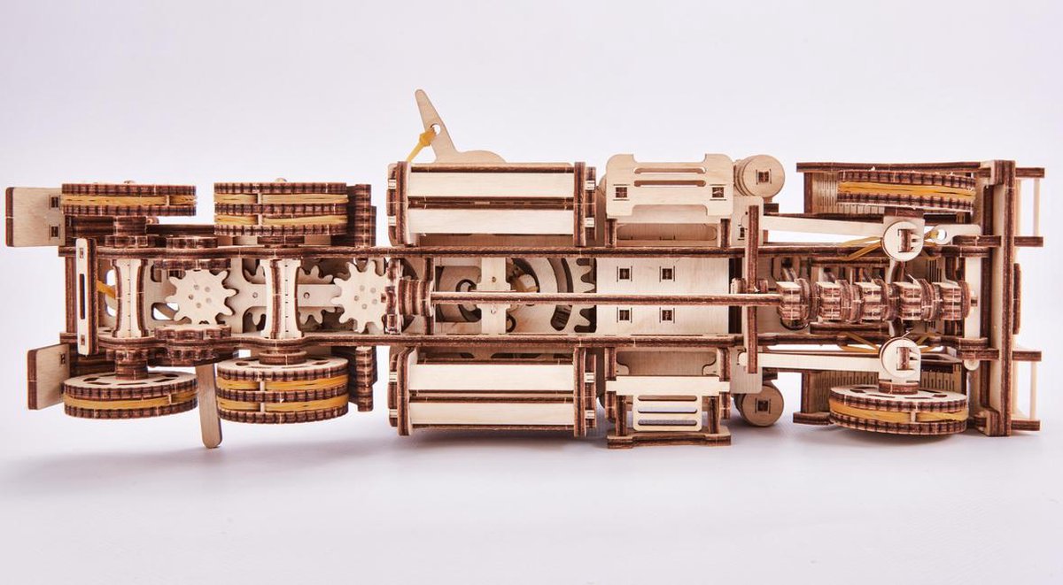 Wood Trick modelbouwset Big Rig Truck 37,5 cm hout 485 delig