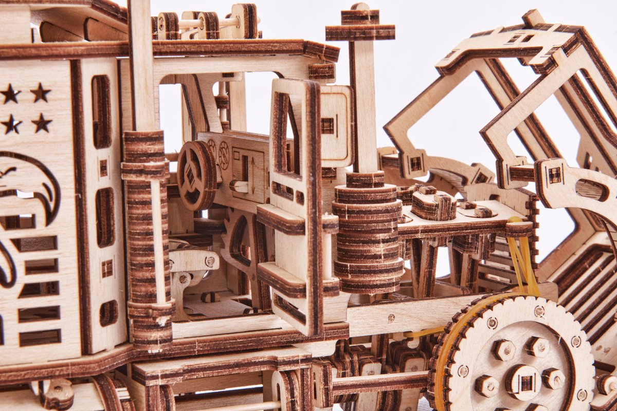 Wood Trick modelbouwset Big Rig Truck 37,5 cm hout 485 delig