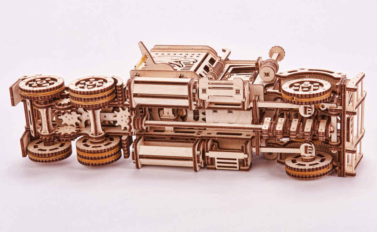 Wood Trick modelbouwset Big Rig Truck 37,5 cm hout 485 delig