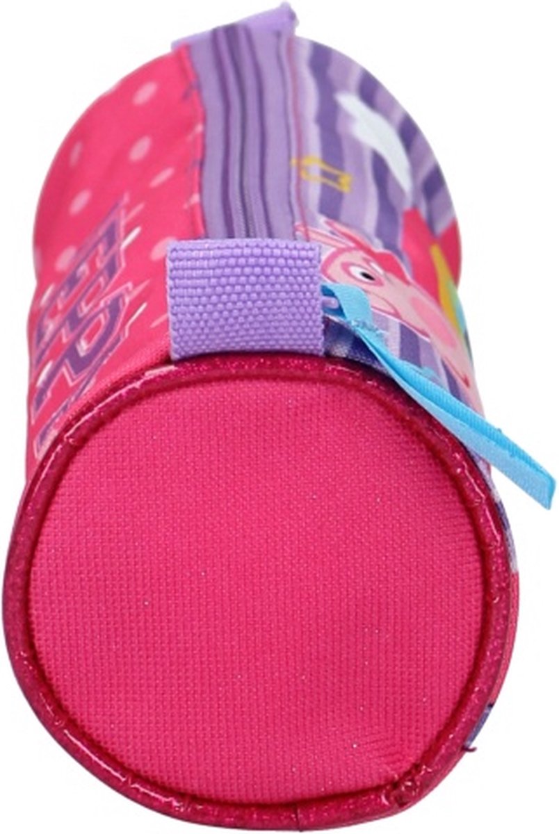 Nickelodeon etui Peppa Pig 20 x 7 cm polyester/paars - Roze
