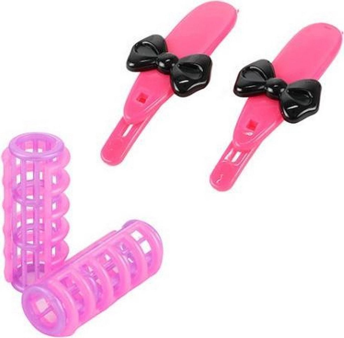 Huismerk Toi Toys kappersset Glamour Girlz! meisjes roze/wit 10 delig