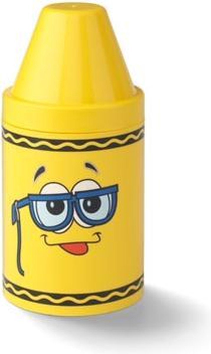 Crayola opbergbox Krijtvorm Small 20 cm polypropyleen - Geel