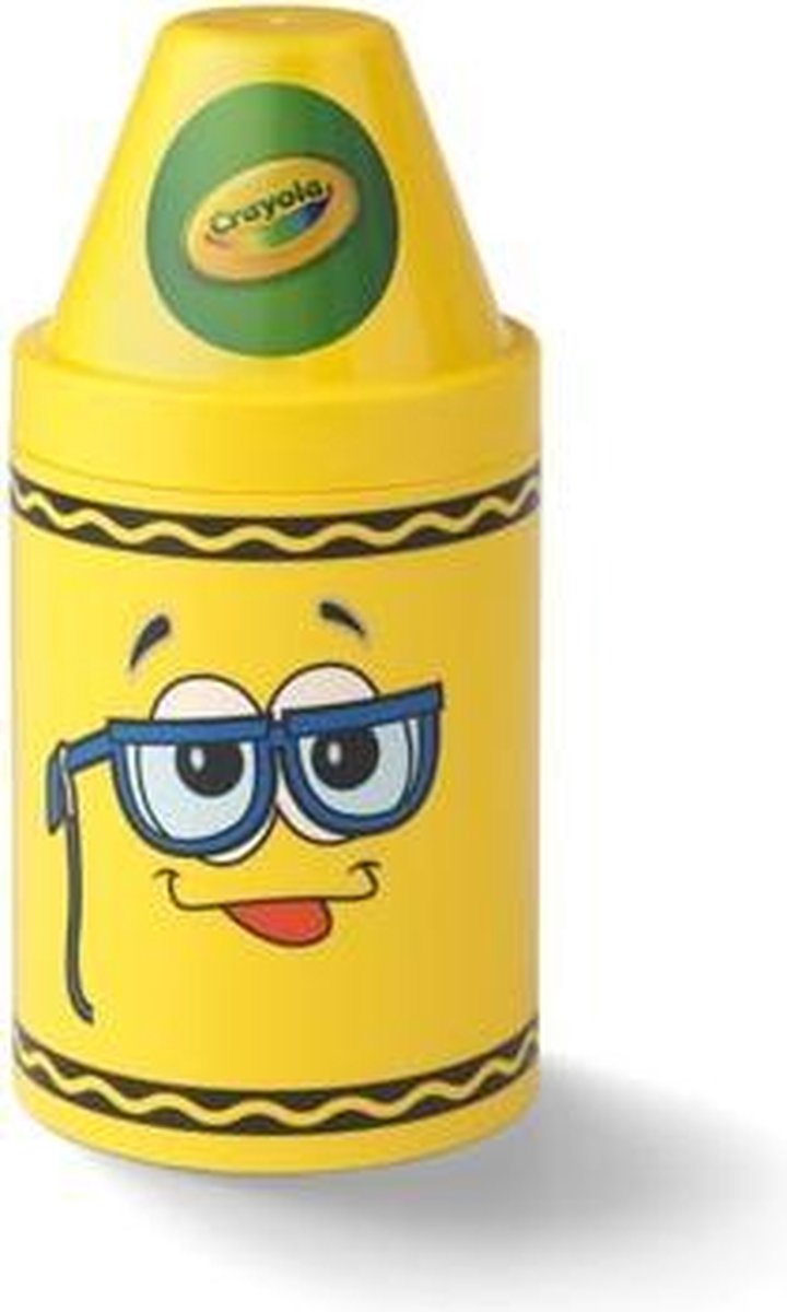 Crayola opbergbox Krijtvorm Small 20 cm polypropyleen - Geel