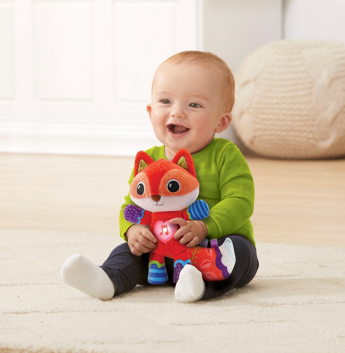 Vtech Bedtijd Vosje 24,1 cm pluche - Oranje