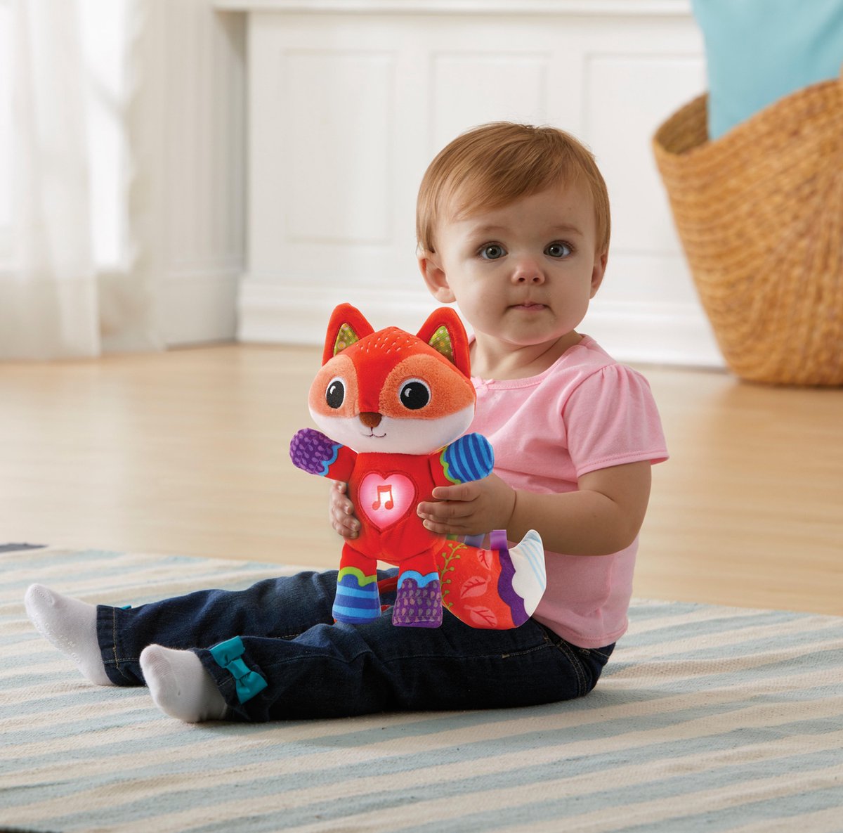 Vtech Bedtijd Vosje 24,1 cm pluche - Oranje