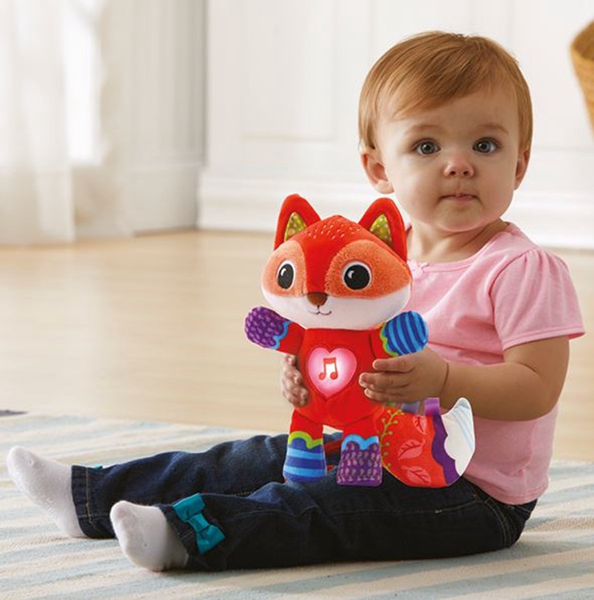 Vtech Bedtijd Vosje 24,1 cm pluche - Oranje