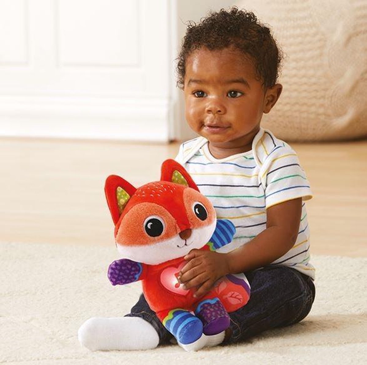 Vtech Bedtijd Vosje 24,1 cm pluche - Oranje