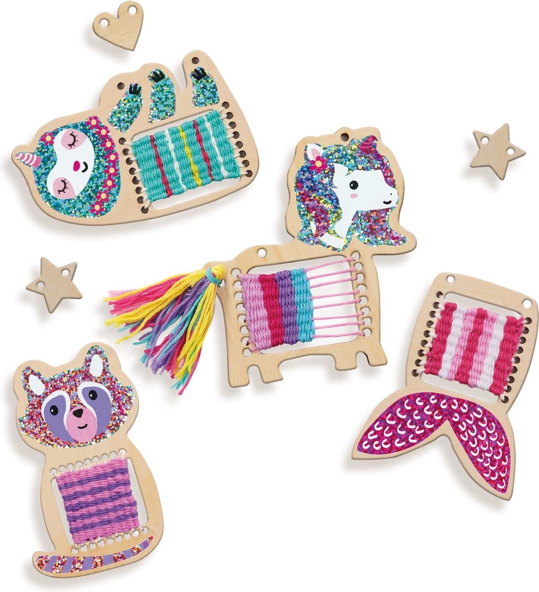 Ses mini weeframen junior hout 12 delig