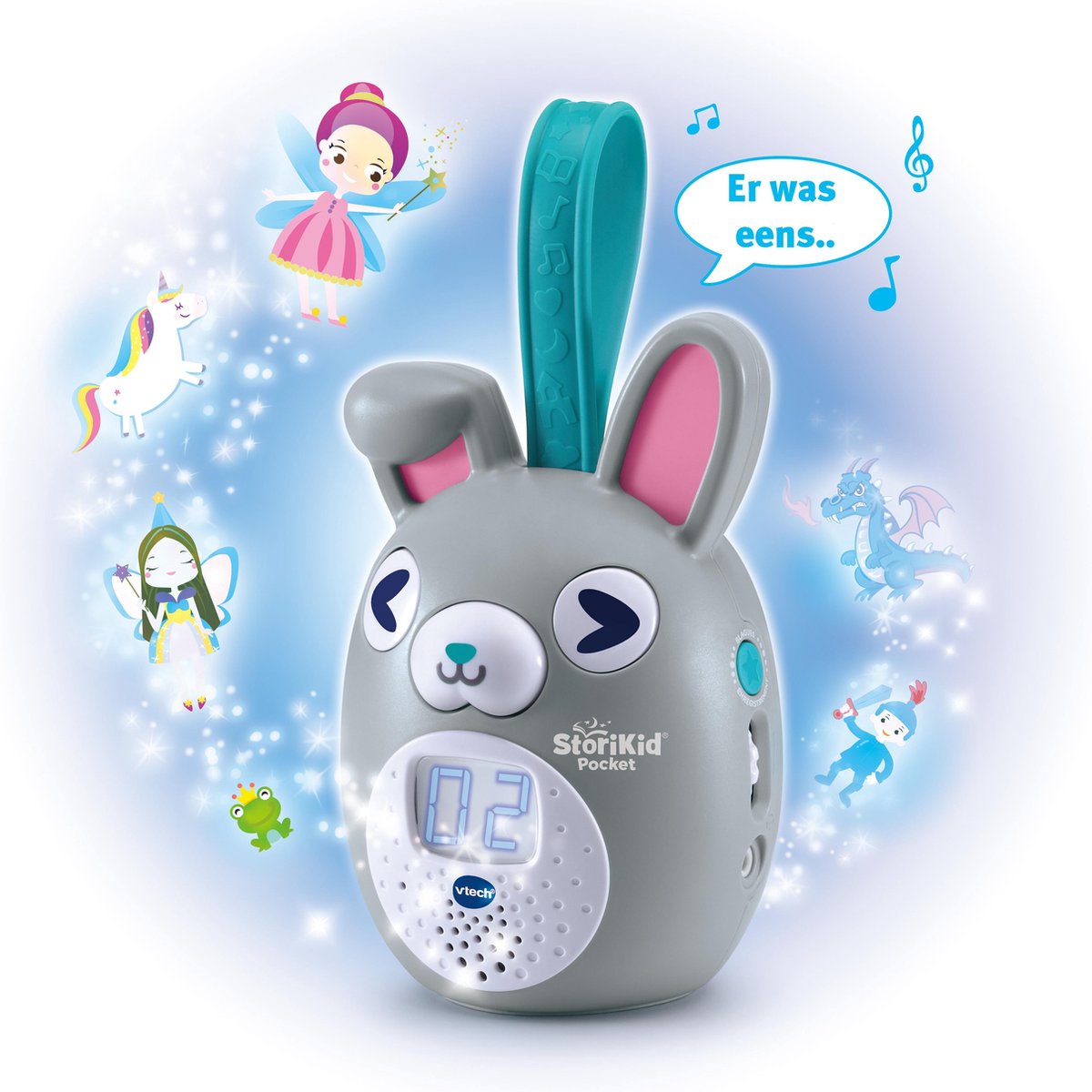 Vtech StoriKid Pocket junior 17,5 x 10,5 cm - Grijs