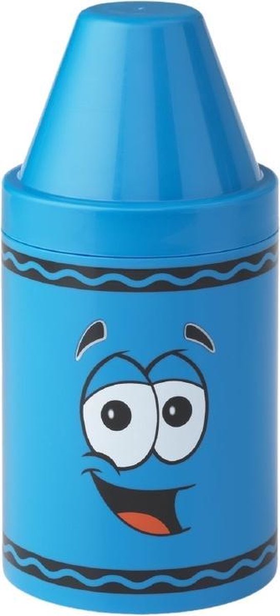 Crayola opbergbox Krijtvorm Groot 30,3 cm polypropyleen - Blauw