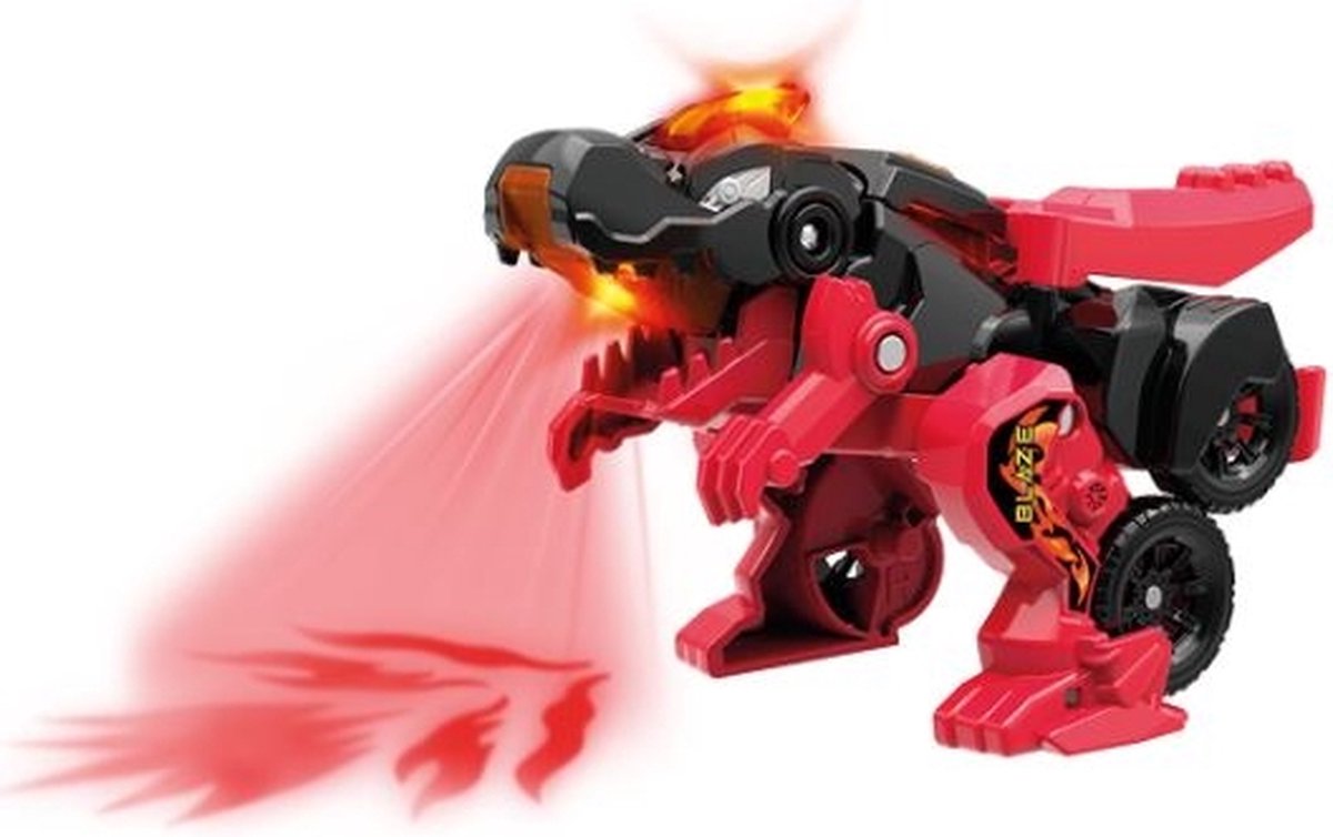 Vtech transformer Fire Blaze de T Rex junior 16,3 cm/zwart - Rood