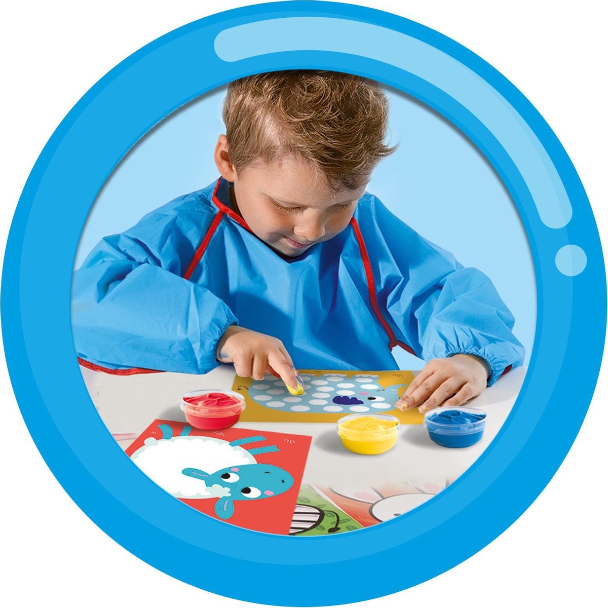 Ses vingerverf MyFirst junior acryl 13 delig - Rood