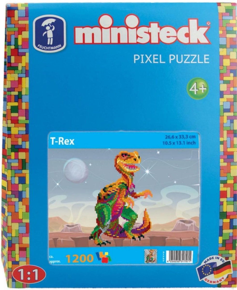 Ministeck Tyrannosaurus rex 1200 delig - Blauw