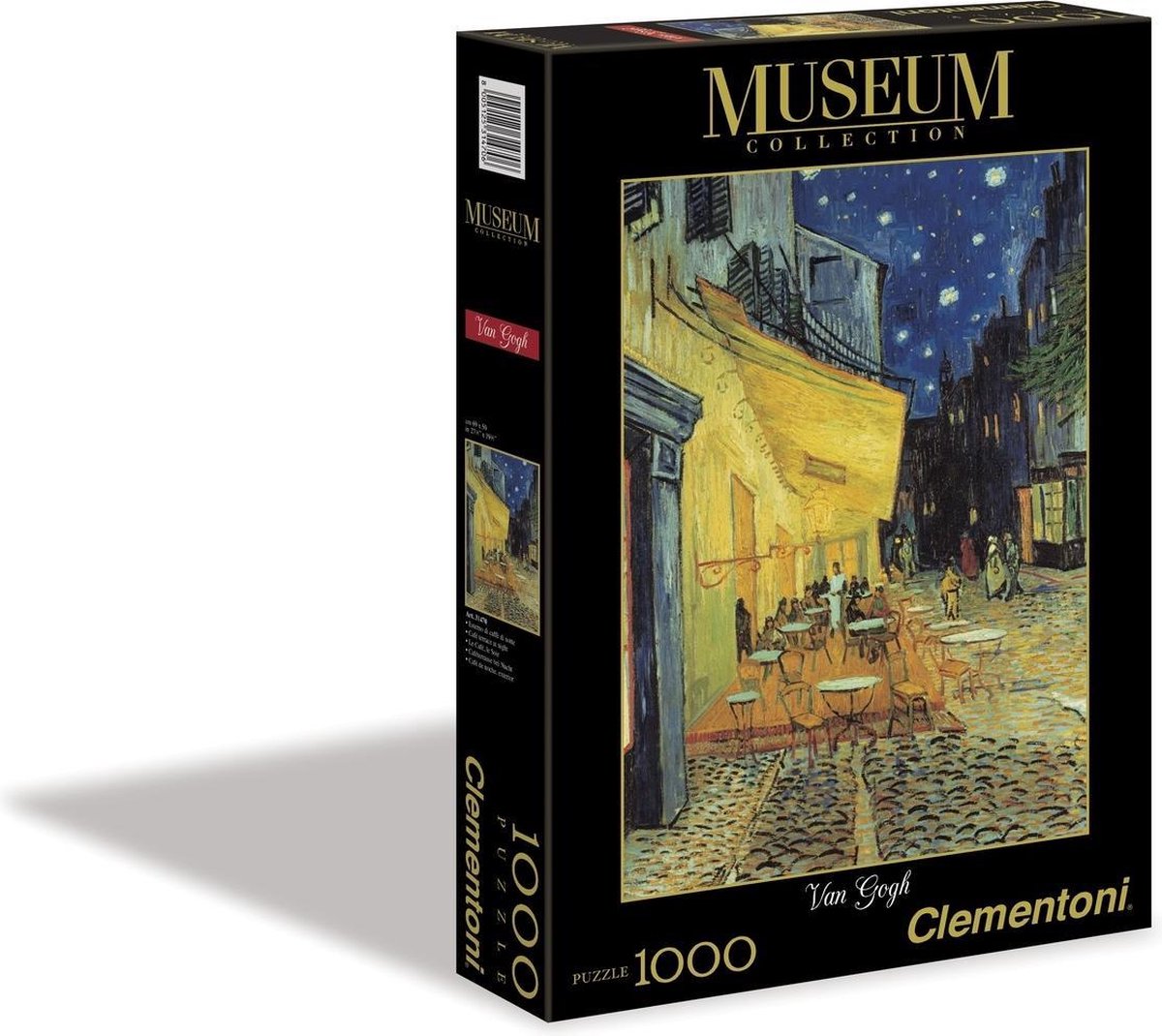 Clementoni legpuzzel Museum Collection Het Nachtcafé 1000 stukjes