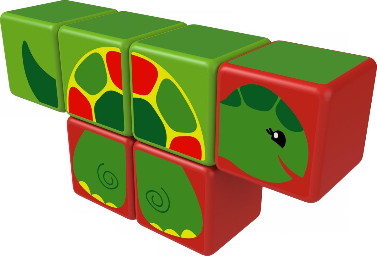 Geomag MagiCube River Animals 6 delig