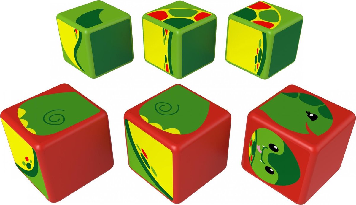 Geomag MagiCube River Animals 6 delig