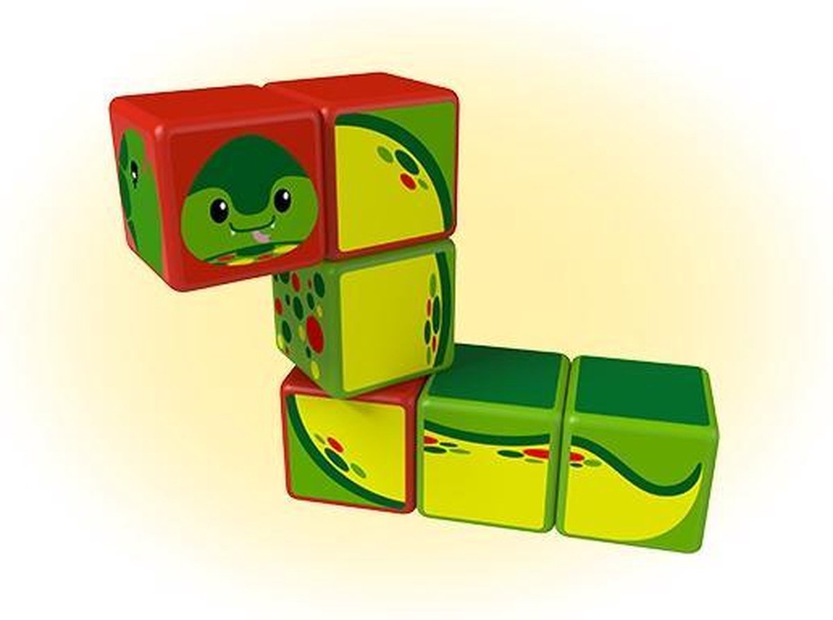 Geomag MagiCube River Animals 6 delig