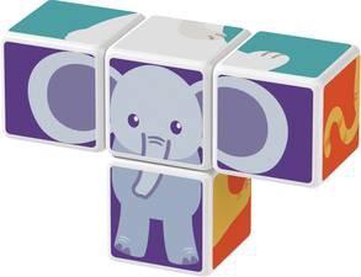 Geomag MagiCube Animal Friends 4 delig