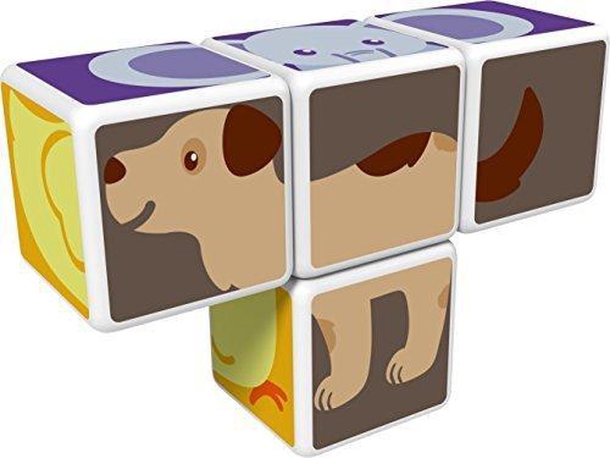 Geomag MagiCube Animal Friends 4 delig