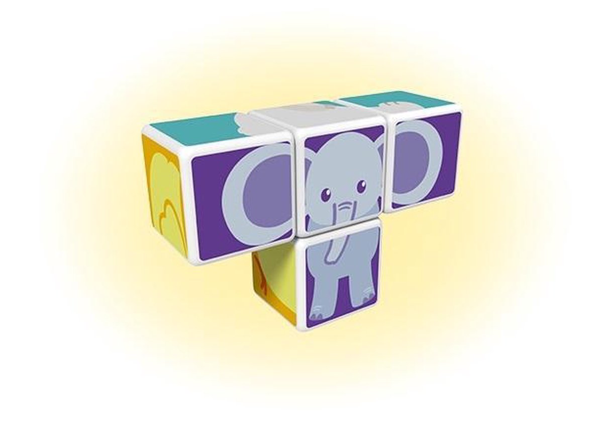 Geomag MagiCube Animal Friends 4 delig