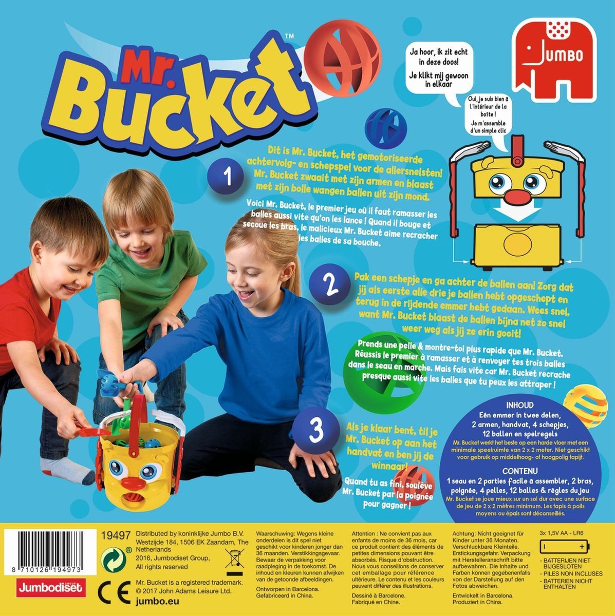 Jumbo Mr. Bucket kinderspel