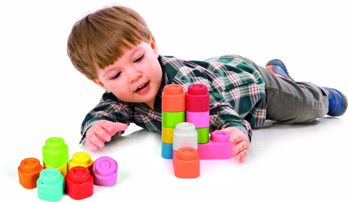 Clementoni kunststof blokken junior 48 stuks