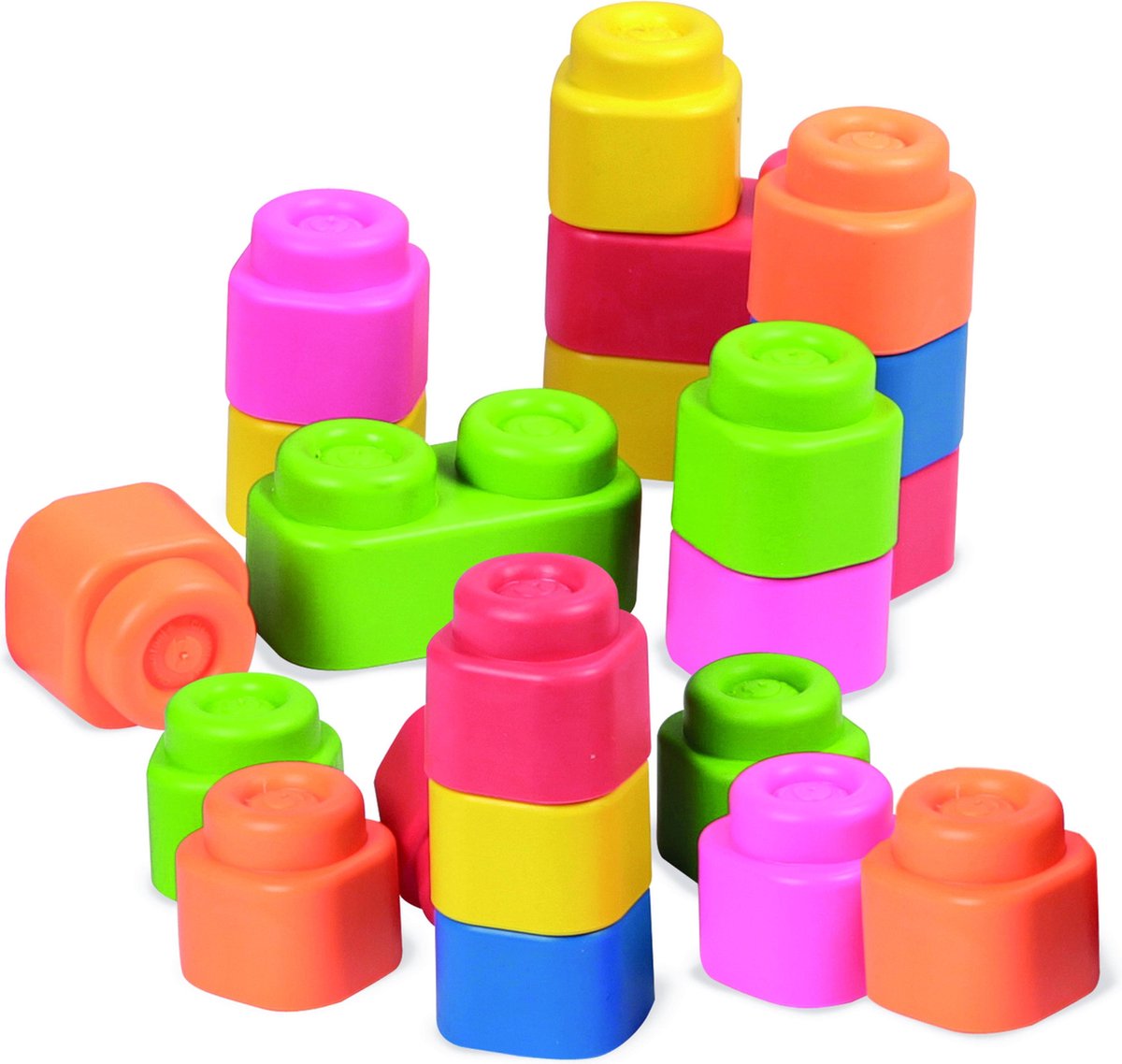 Clementoni kunststof blokken junior 48 stuks