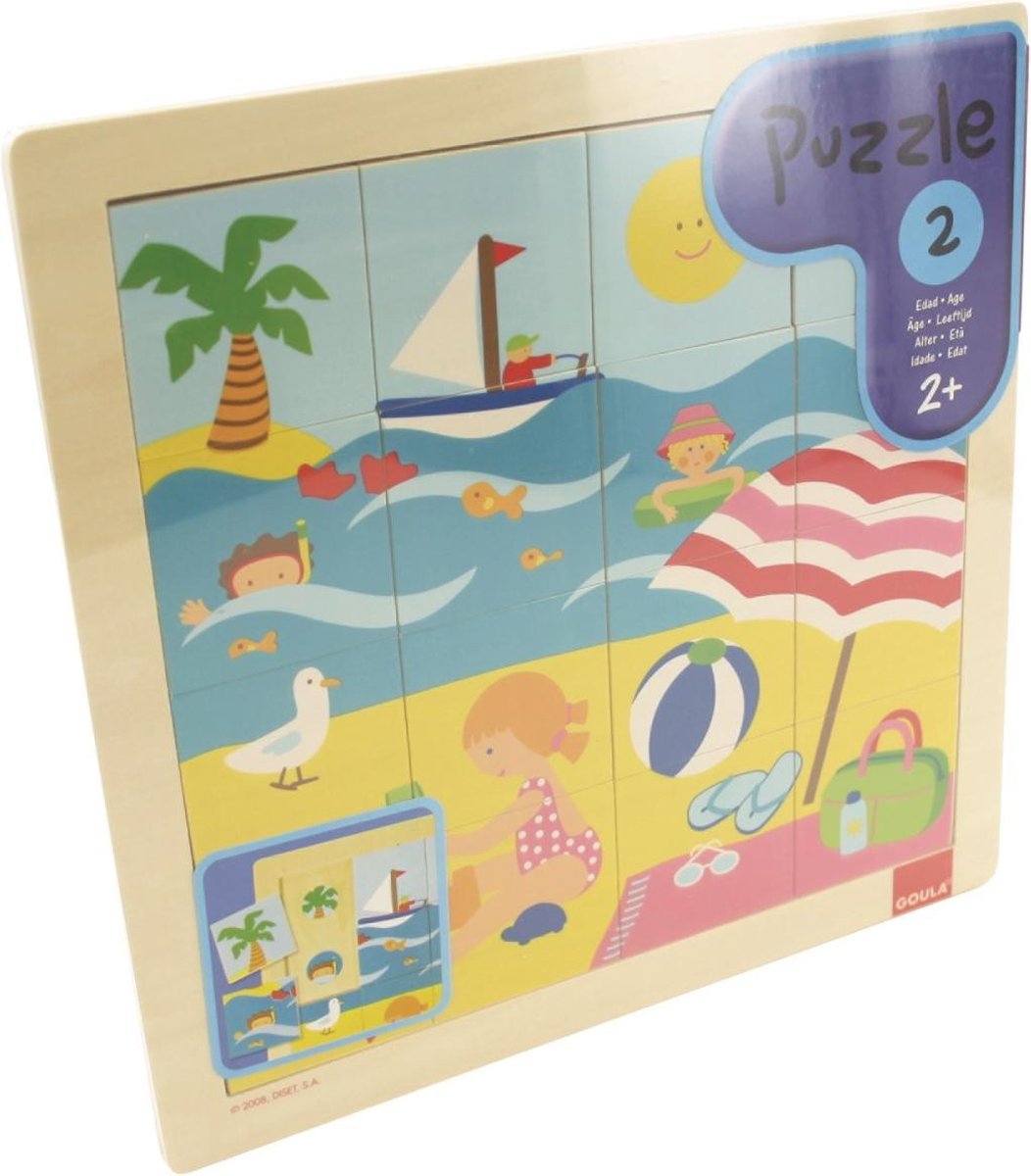 Goula legpuzzel zomer 16 stukjes