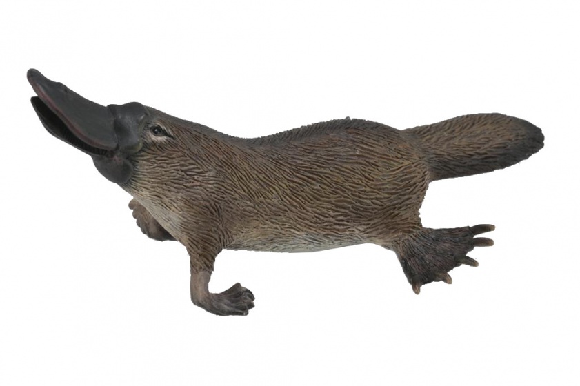 Collecta Wilde dieren vogelbekdier 9 cm - Bruin