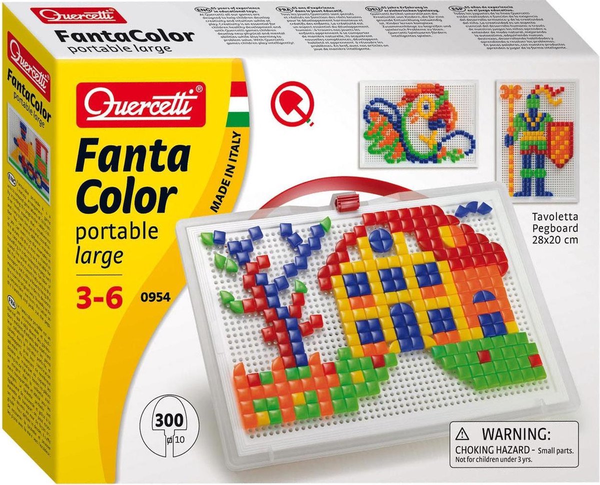 Quercetti Fantacolor Portable 28 x 20 cm 300 delig