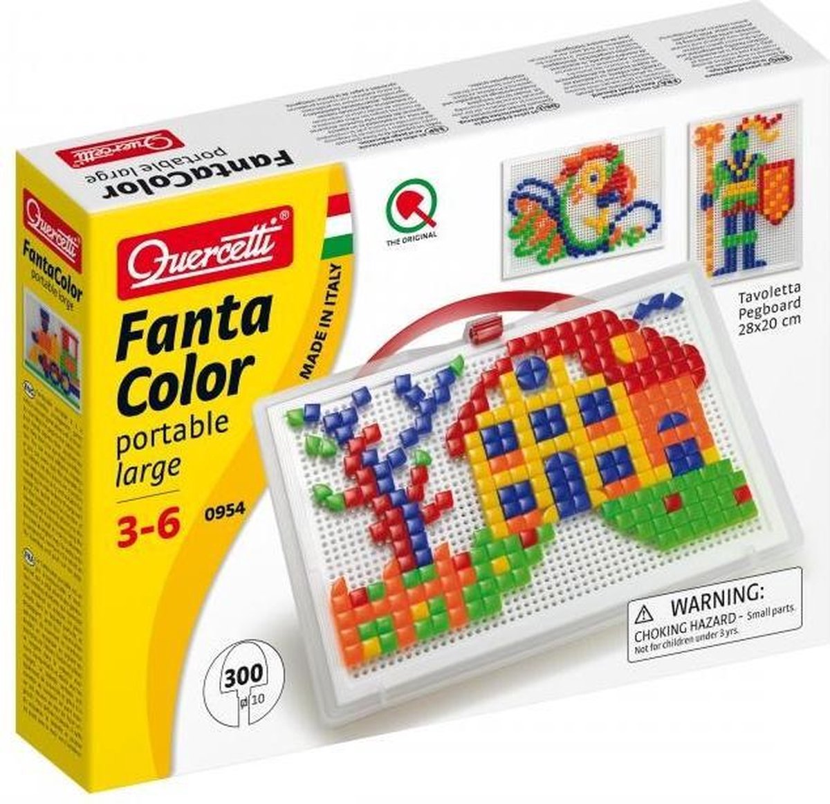 Quercetti Fantacolor Portable 28 x 20 cm 300 delig