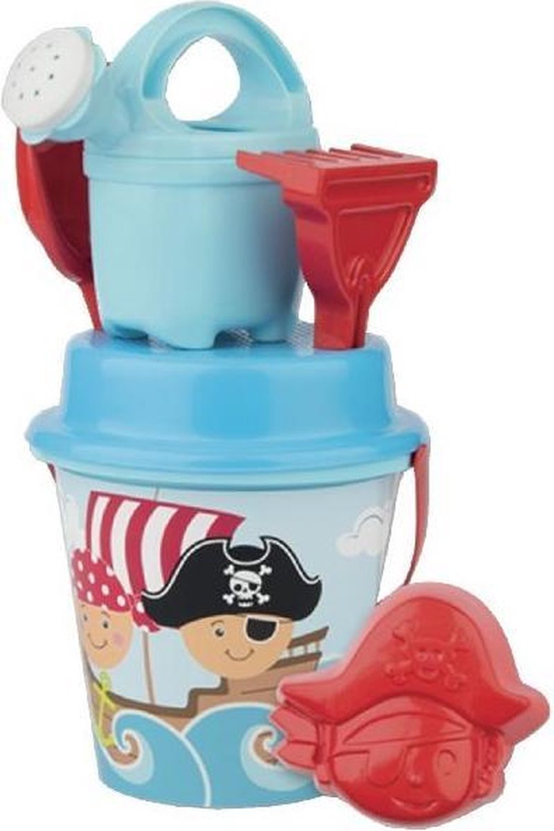 Simba emmerset piraat 17 cm 6 delig - Blauw