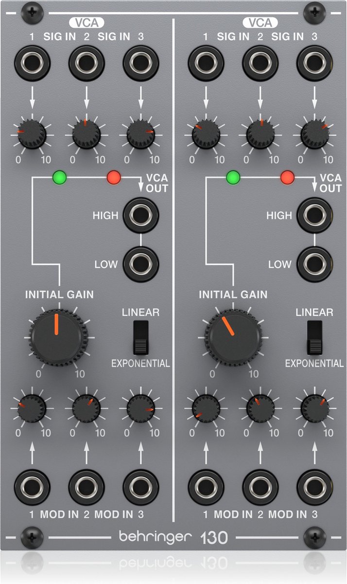 Behringer System 100 130 Dual VCA