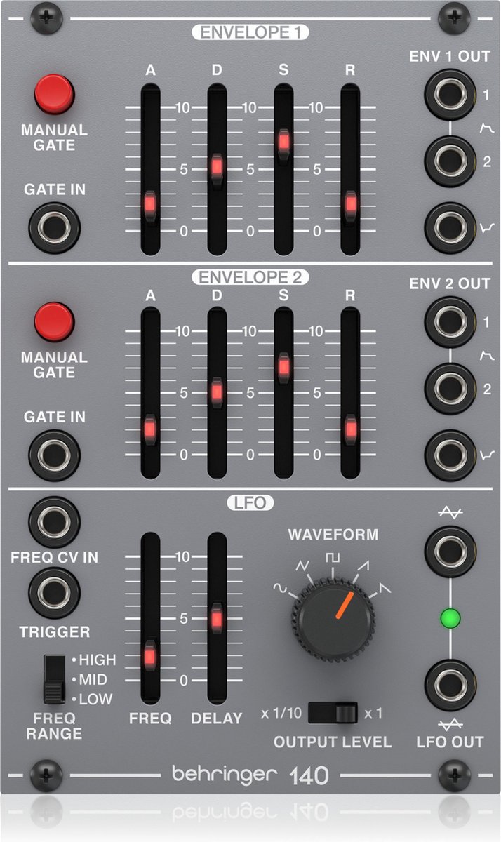 Behringer System 100 140 Dual Envelope/LFO