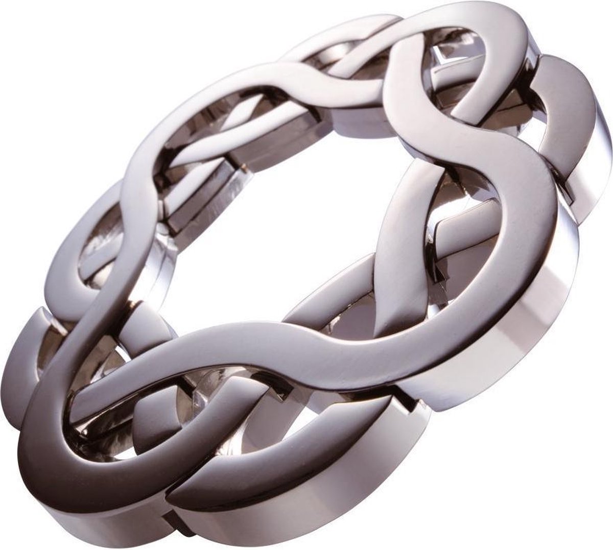 Huzzle breinbreker Cast Coaster zilver - Silver