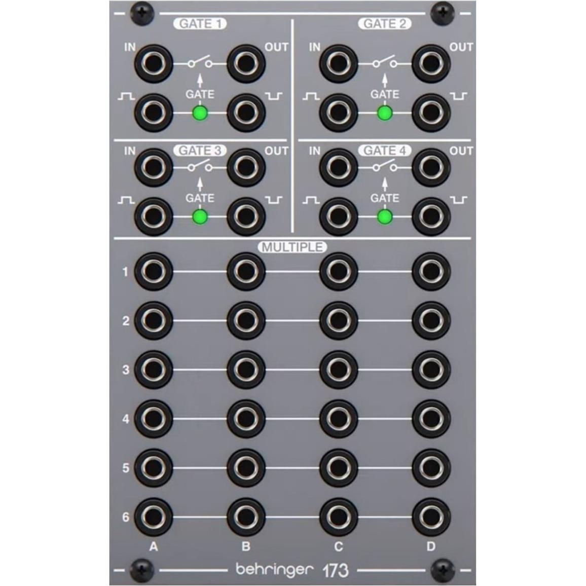 Behringer System 100 173 Quad Gate/Multiples