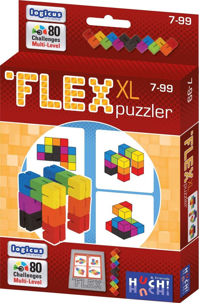 Enigma breinbreker Logicus Flex Puzzler XL junior 19,5 cm