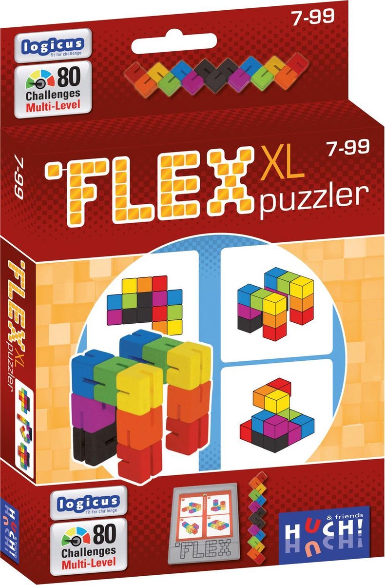 Enigma breinbreker Logicus Flex Puzzler XL junior 19,5 cm