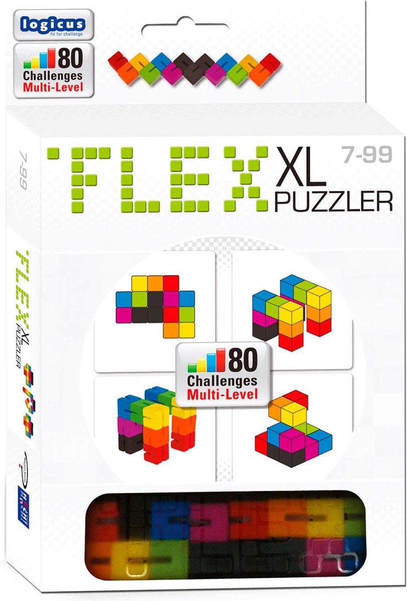 Enigma breinbreker Logicus Flex Puzzler XL junior 19,5 cm