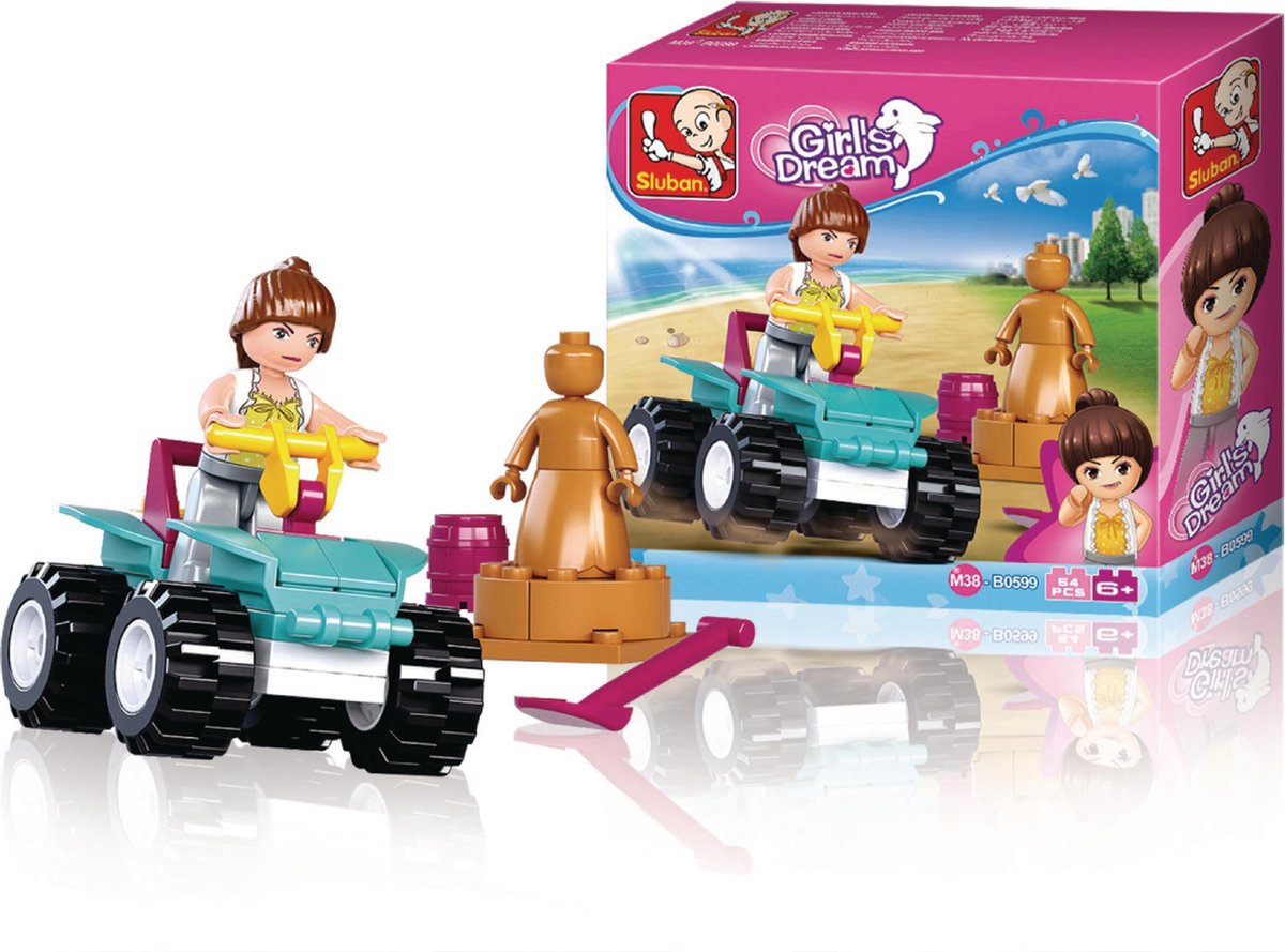 Sluban Girls Dream: strandquad (M38 B0599)