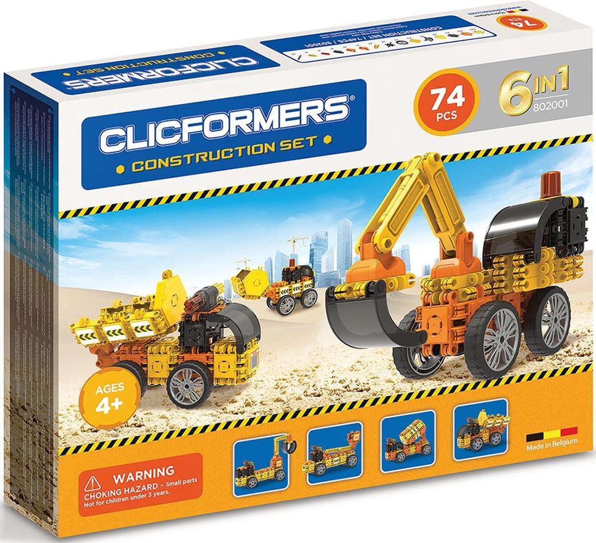 Clicformers bouwset 74 delig