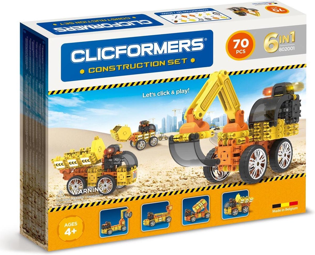 Clicformers bouwset 74 delig