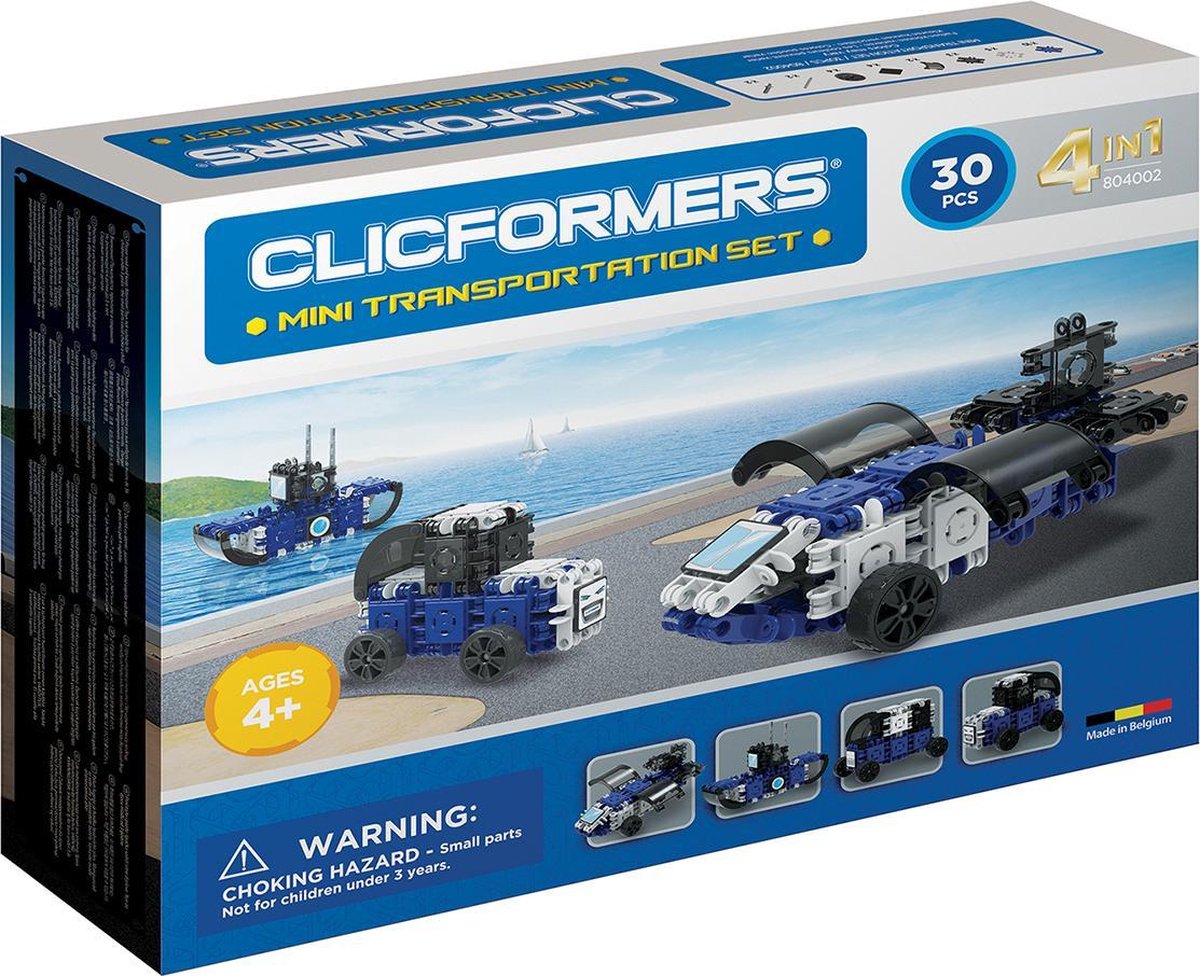 Clicformers mini transportset 30 delig